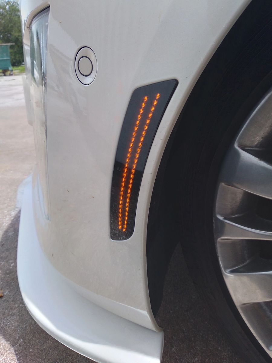CADILLAC CTS 20142019 ATS 20152019 SIDE MARKER LIGHTS SMOKE LENS WITH